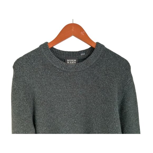 Scotch & Soda Mens Wool Blend Crewneck Sweater Long Sleeve Size Large - Picture 3 of 13